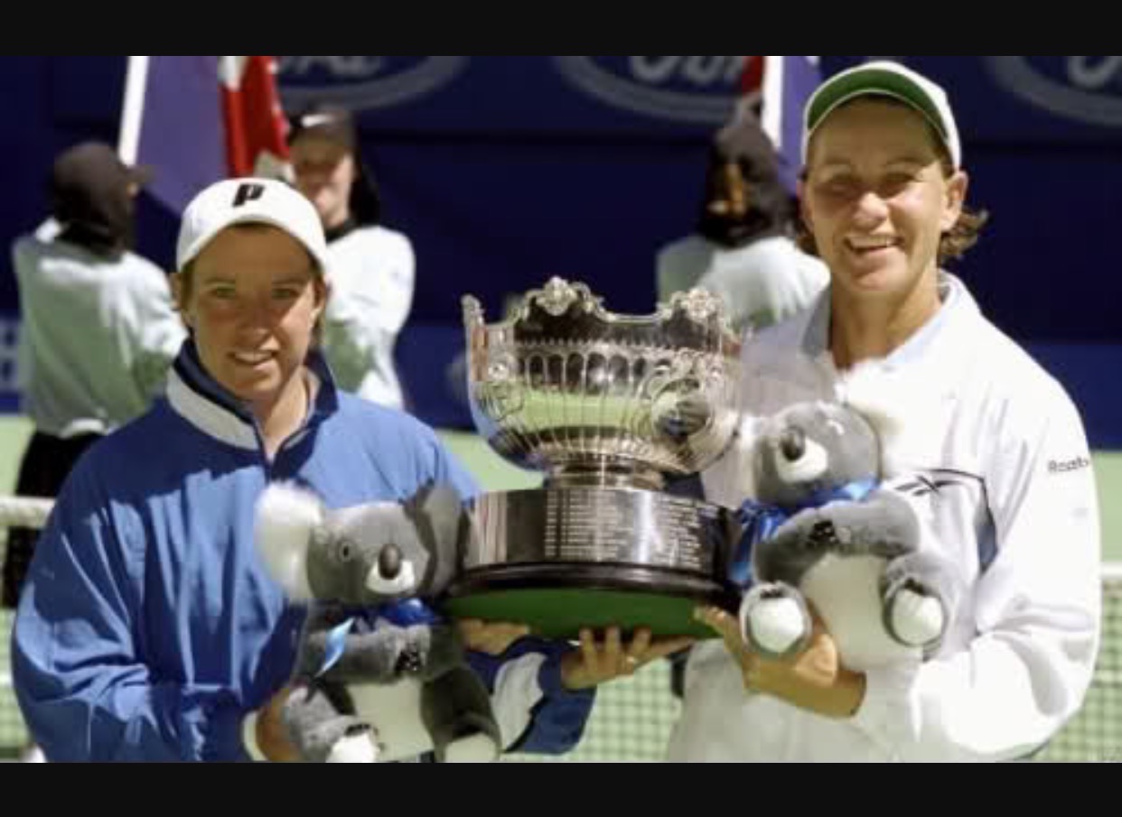 Australian Open 2000 with Lisa Raymond